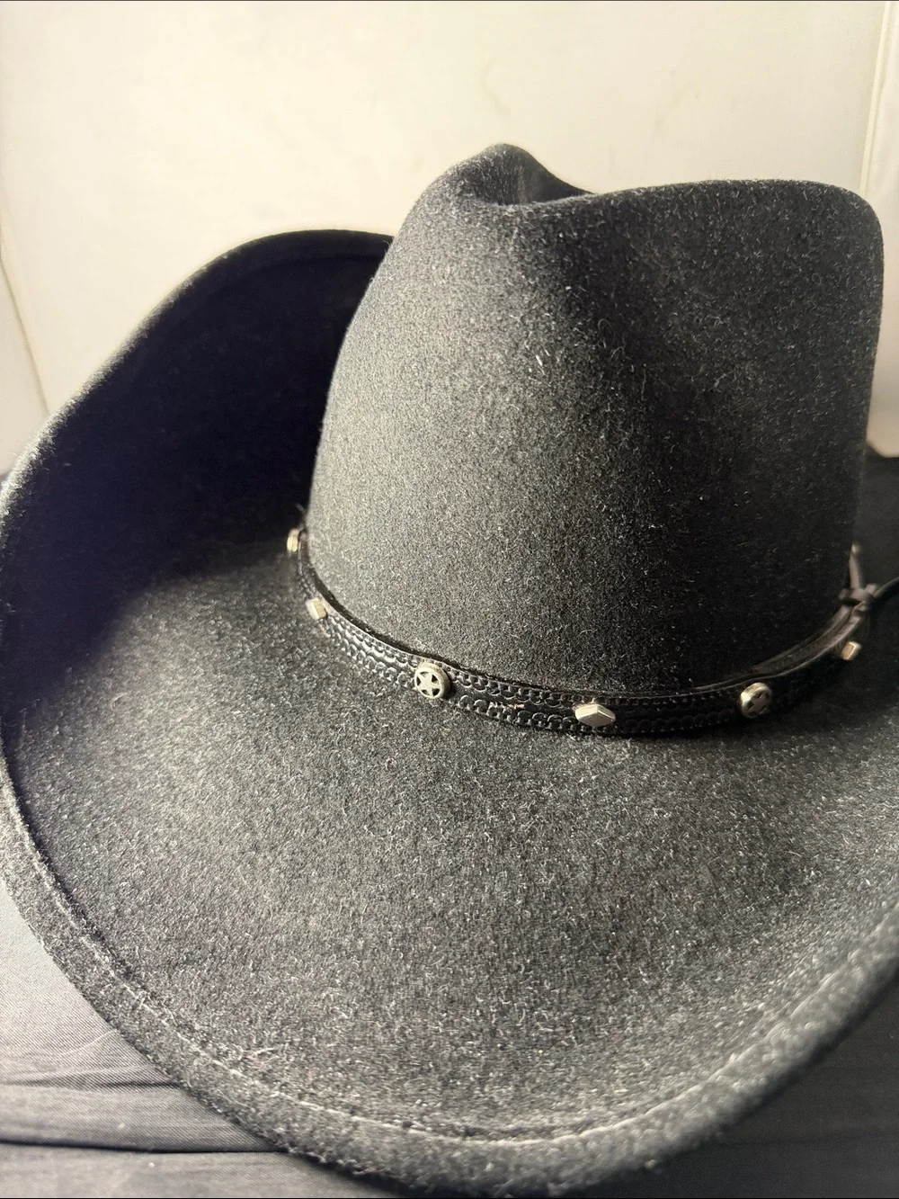 Bullhide Cowgirl hat black size Small